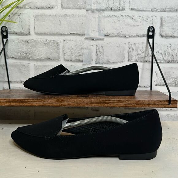CityClassified Comfort Faux Suede Velvet Flats Wide 7.5W - Picture 2 of 8